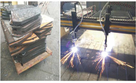 雙等離子切割現(xiàn)場 雙等離子切割現(xiàn)場